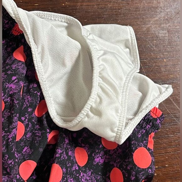 Nike Dri Fit Youth Girls Running Shorts 3” inseam Pink Orange Sz L - Picture 4 of 4